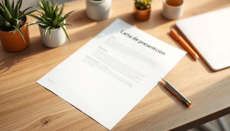 carta de presentación para trabajo