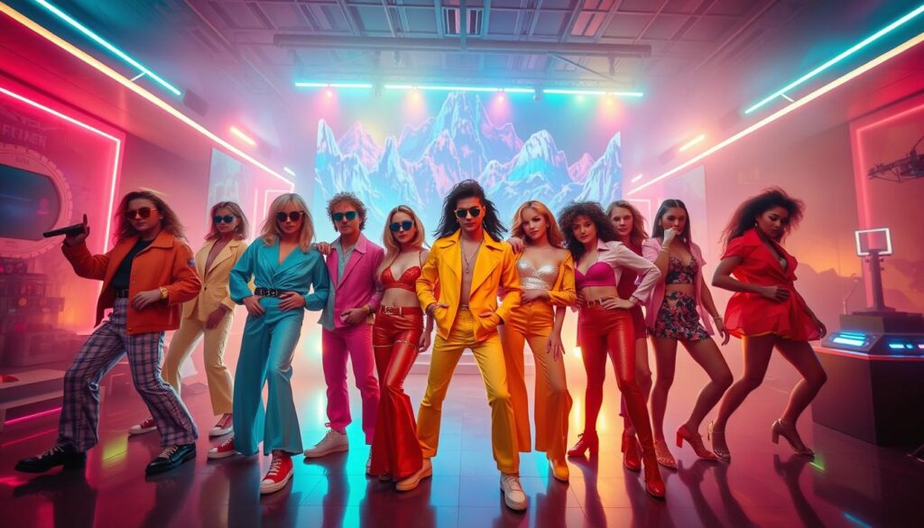 colores vibrantes y neón de la cultura pop 80s colores vibrantes y neón de la cultura pop 80s