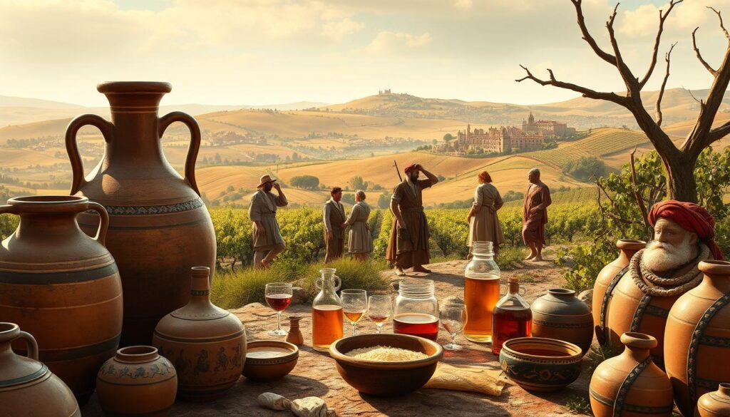 historia del alcohol