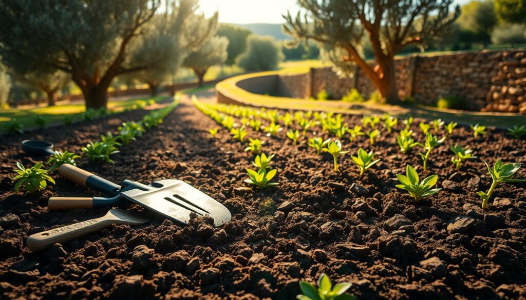 preparación del suelo preparación del suelo