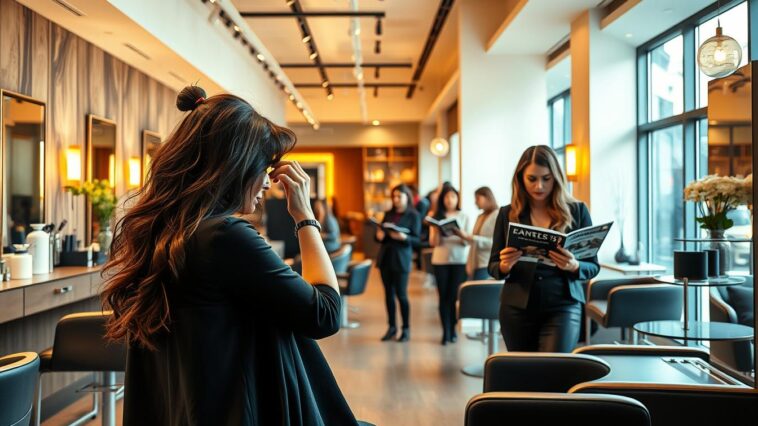 salón de belleza transformaciones personales