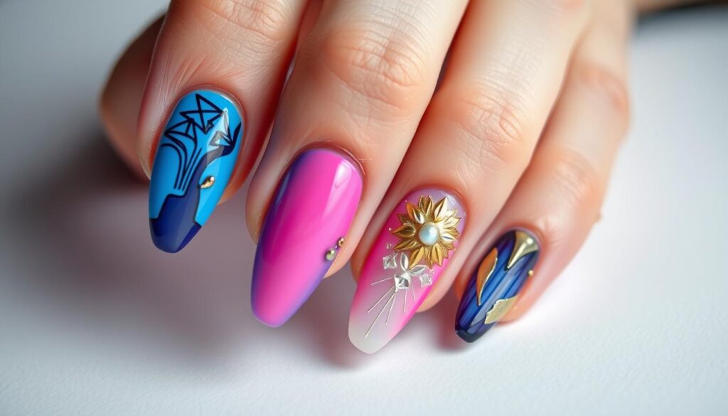 uñas modernas tendencias nail art 2025 uñas modernas tendencias nail art 2025